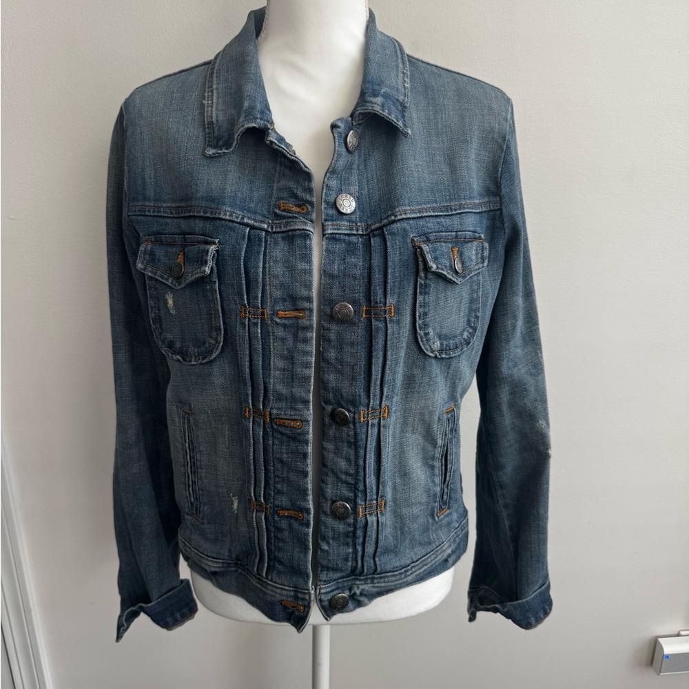 J. Crew Classic Blue Jean Jacket